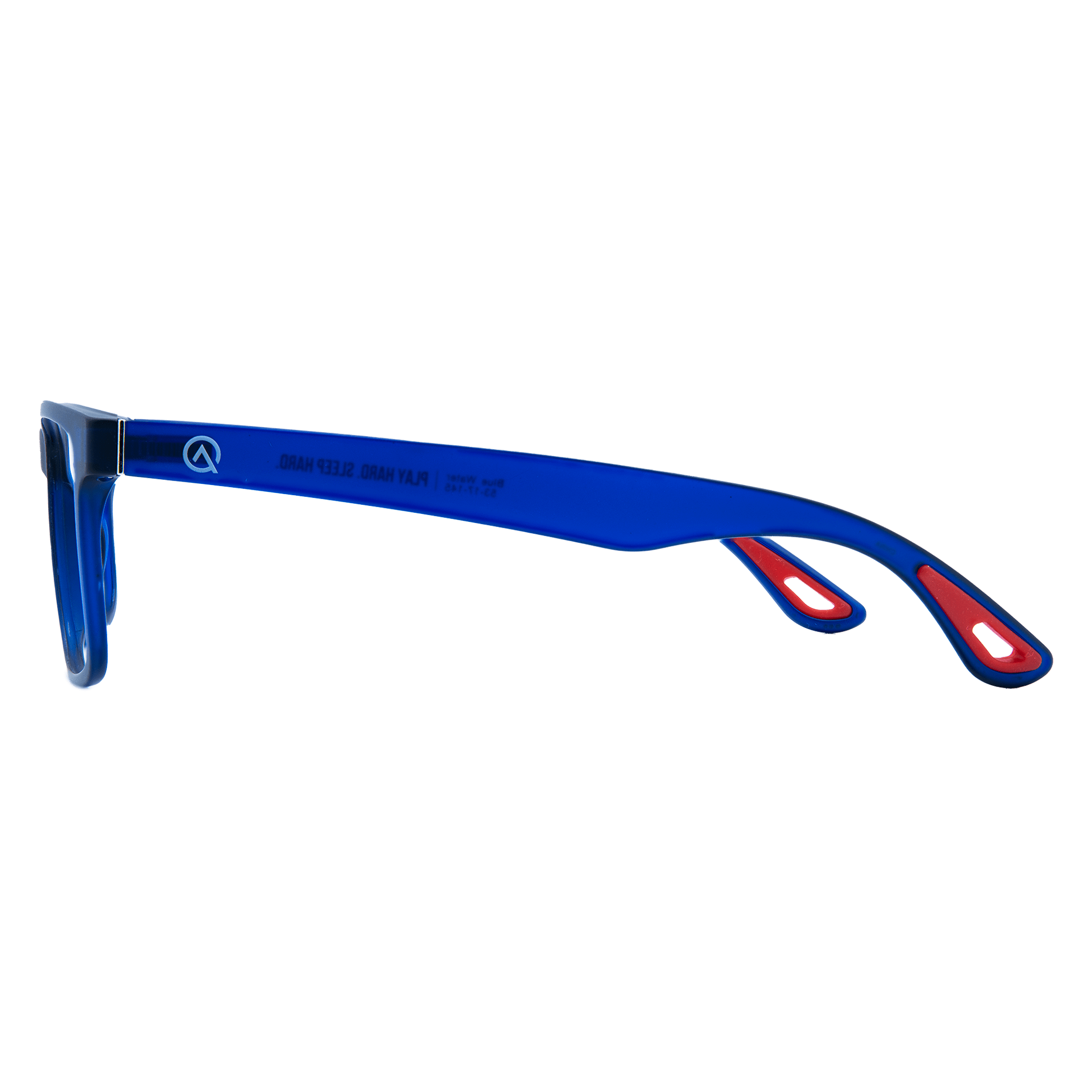 Blue Gaming Glasses Side Focus Lens