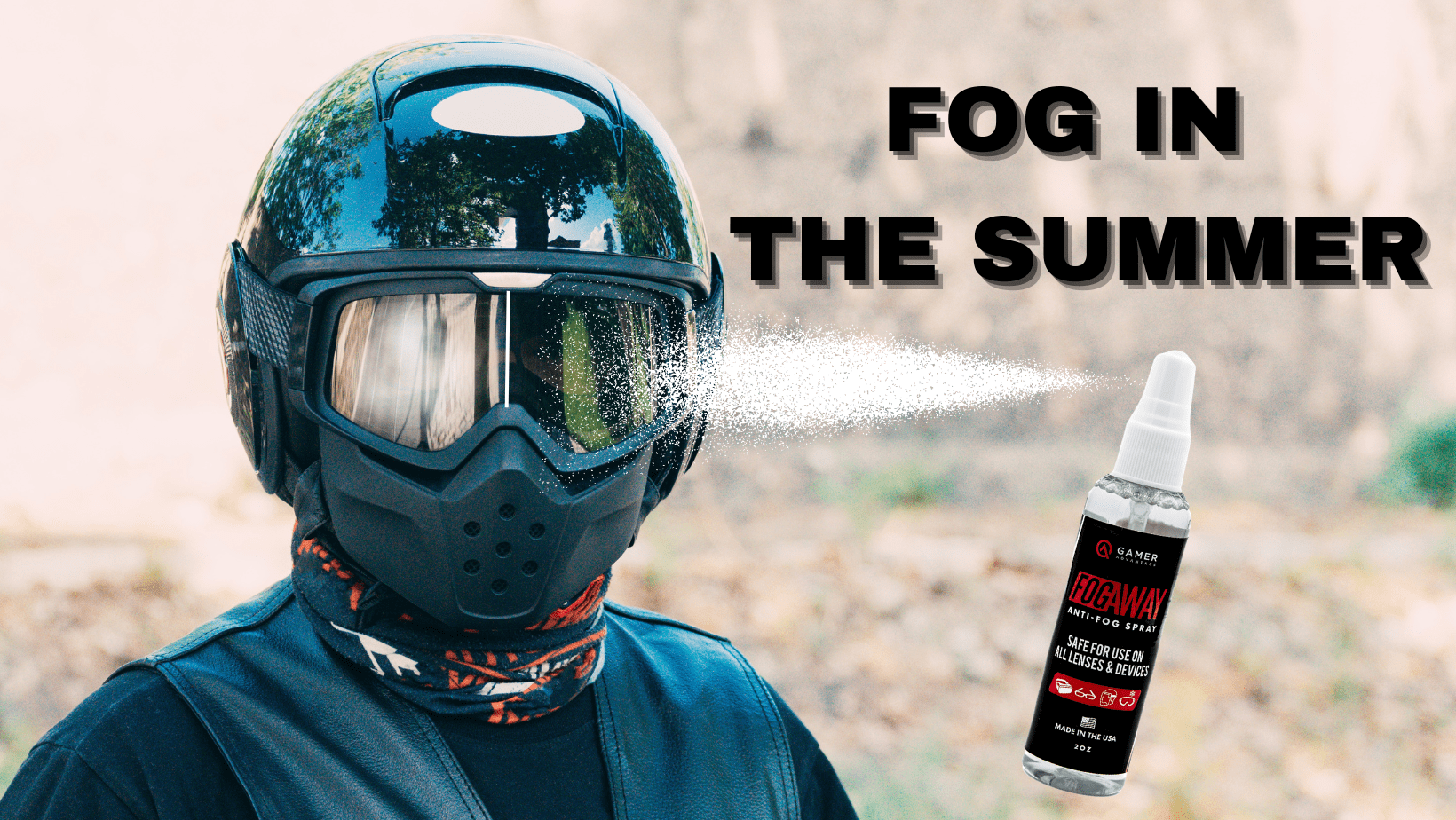 Anti-Fog Spray in the Summer