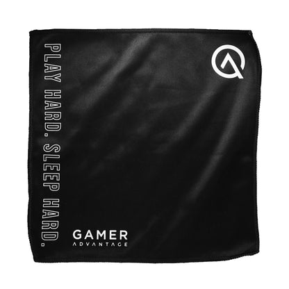 Soft Microfiber Blue Light Glasses Cleaning Cloth Play Hard Sleep Hard Gamer Advantage 